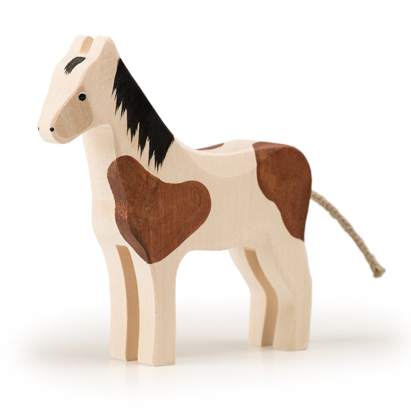 Trauffer Switzerland Wooden Horse. Handmade in Switzerland.