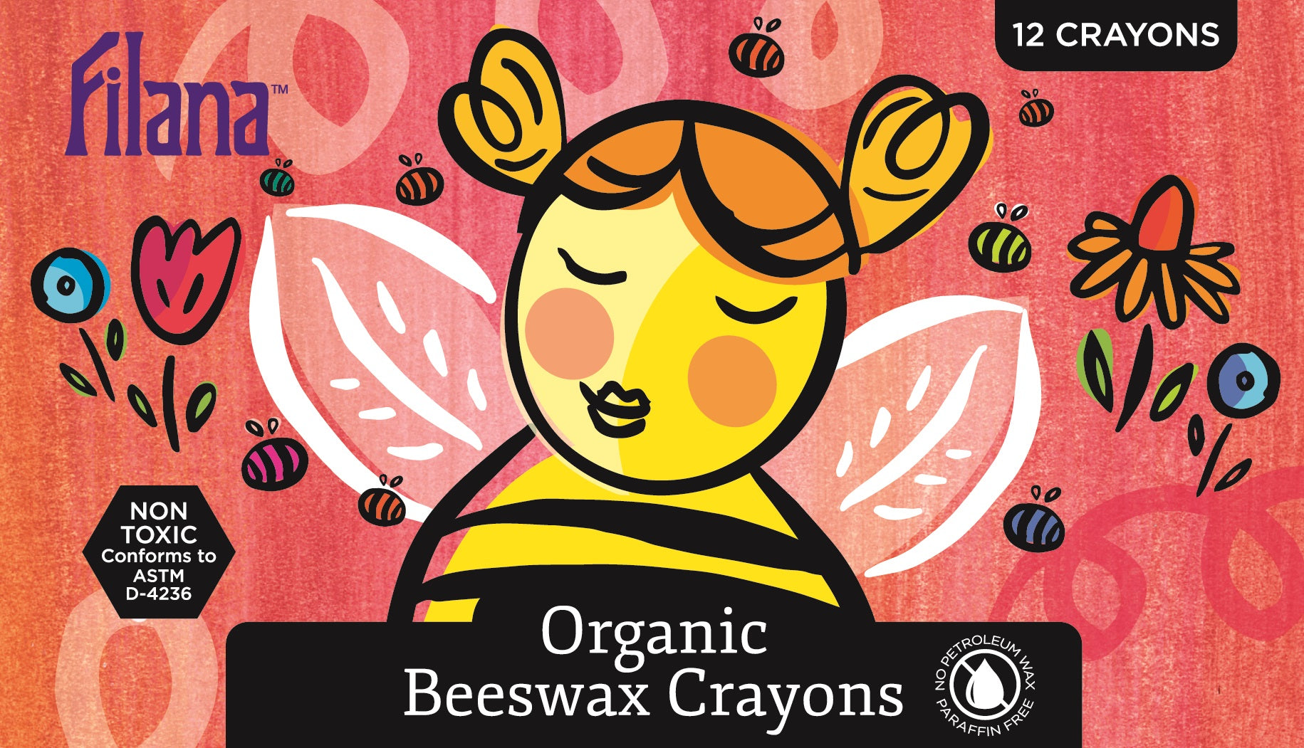 Filana Organic Beeswax Crayons