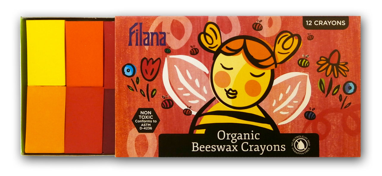 Photo of Filana - 12 Block Crayons in package