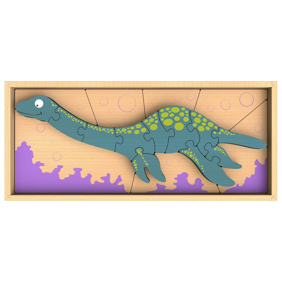 BeginAgain Plesiosaur Dinosaur Puzzle