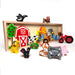 Photo of BeginAgain Farm A to Z Puzzle & Playset package opened