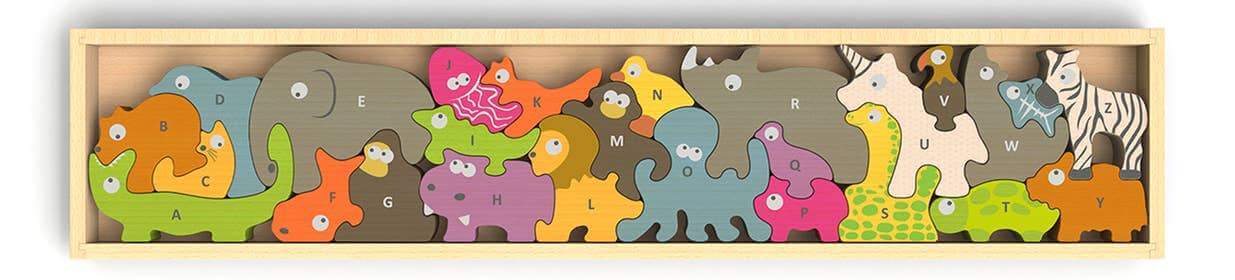 BeginAgain Animal Parade A To Z Puzzle BeginAgain Animal Parade A To Z Puzzle