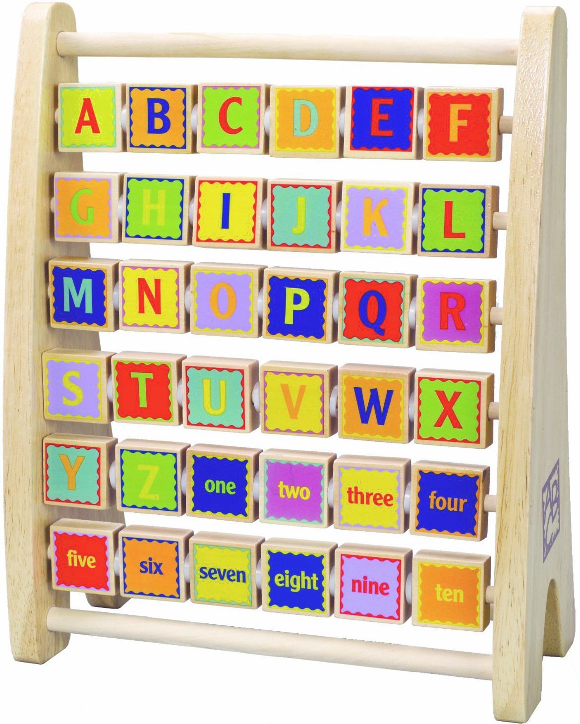 Hape Alphabet Abacus - WoodenToys.com