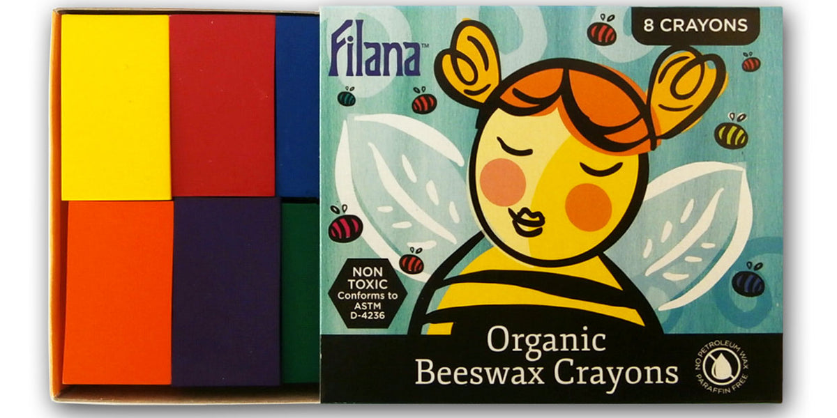 Filana – GREENS Beeswax STICK Crayons • PAPER SCISSORS STONE