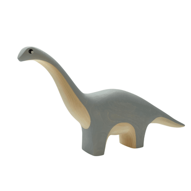 Photo of wooden Diplodocus Dinosaur toy made in Russia