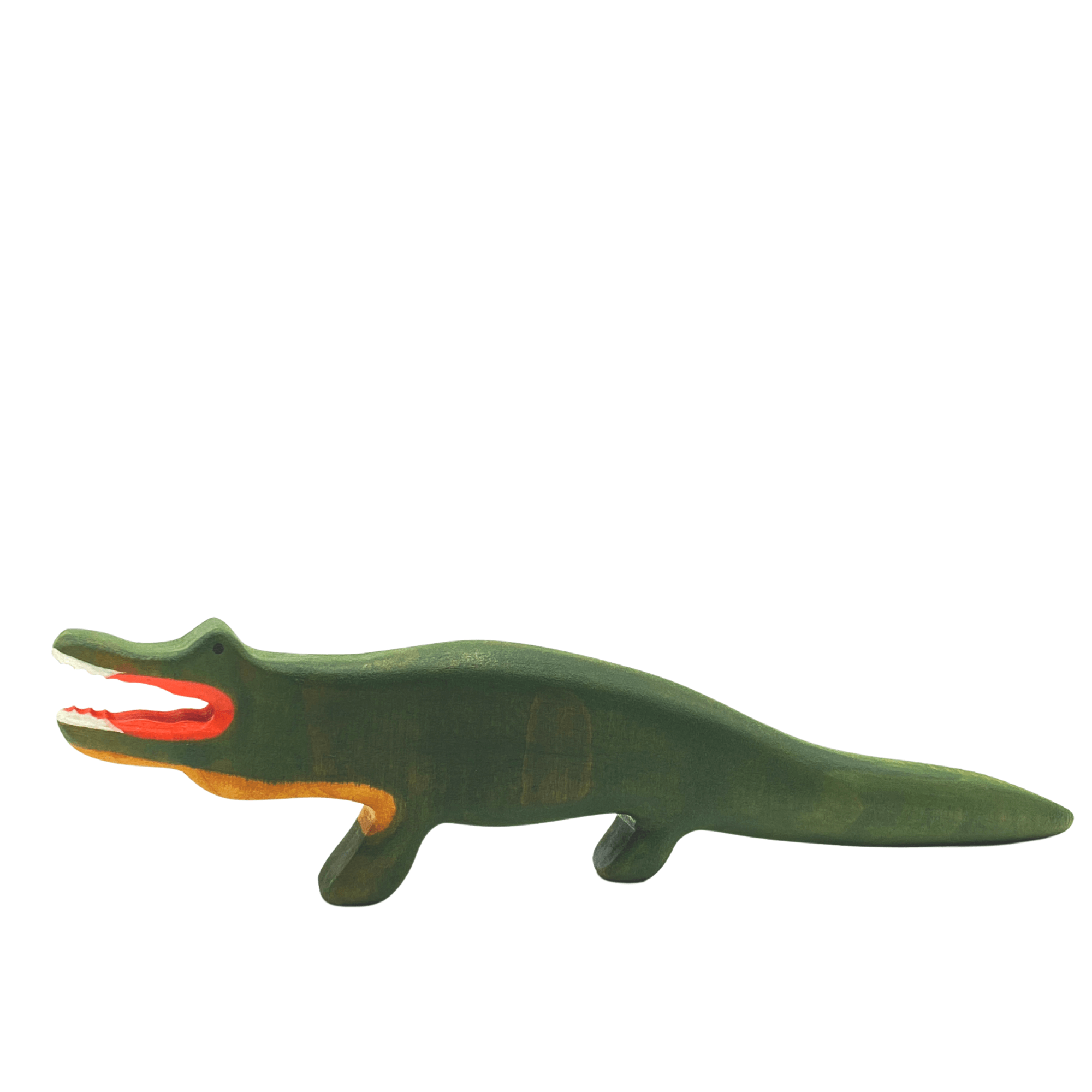 Forest Melody - Handmade Wooden Alligator