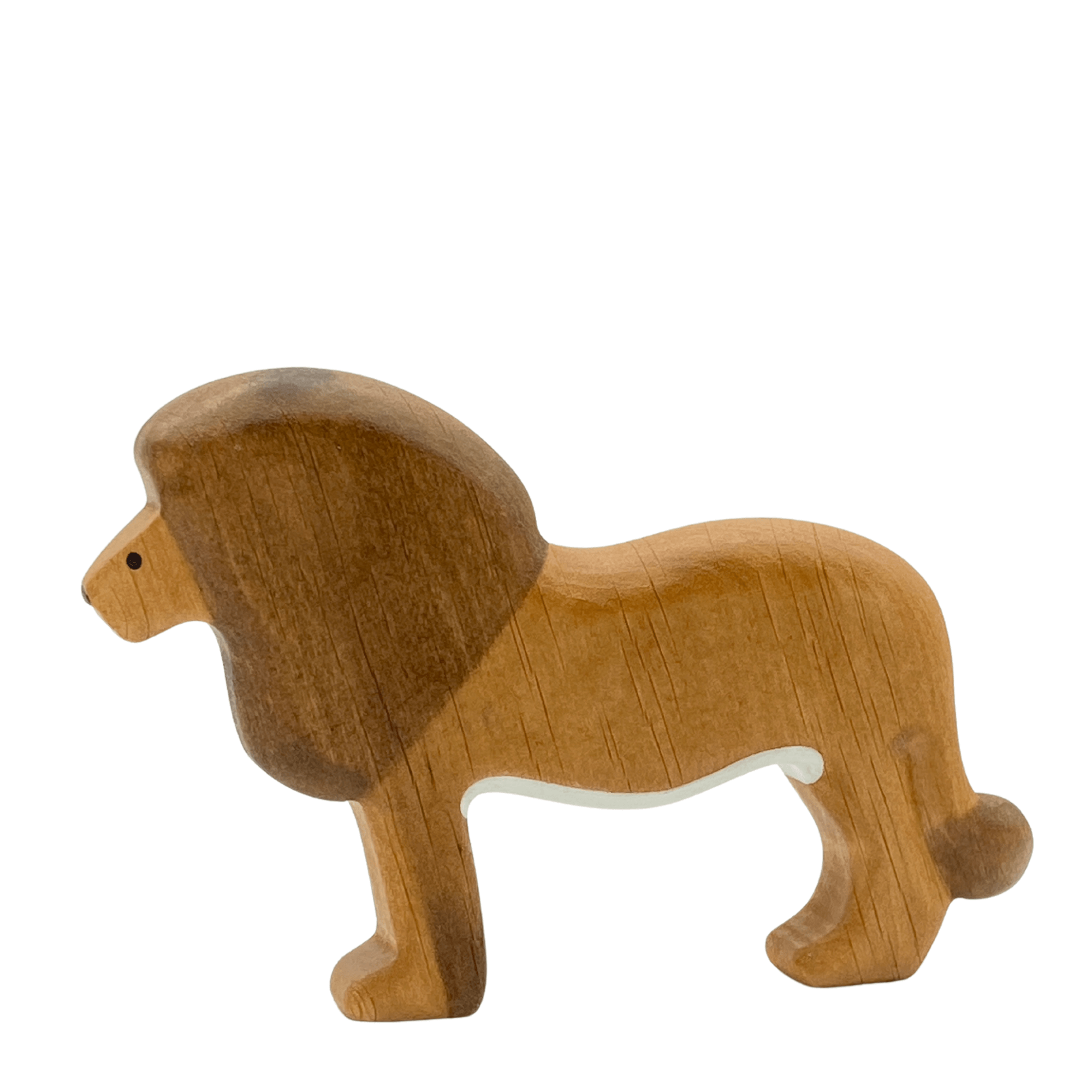 Forest Melody - Handmade Wooden Lion