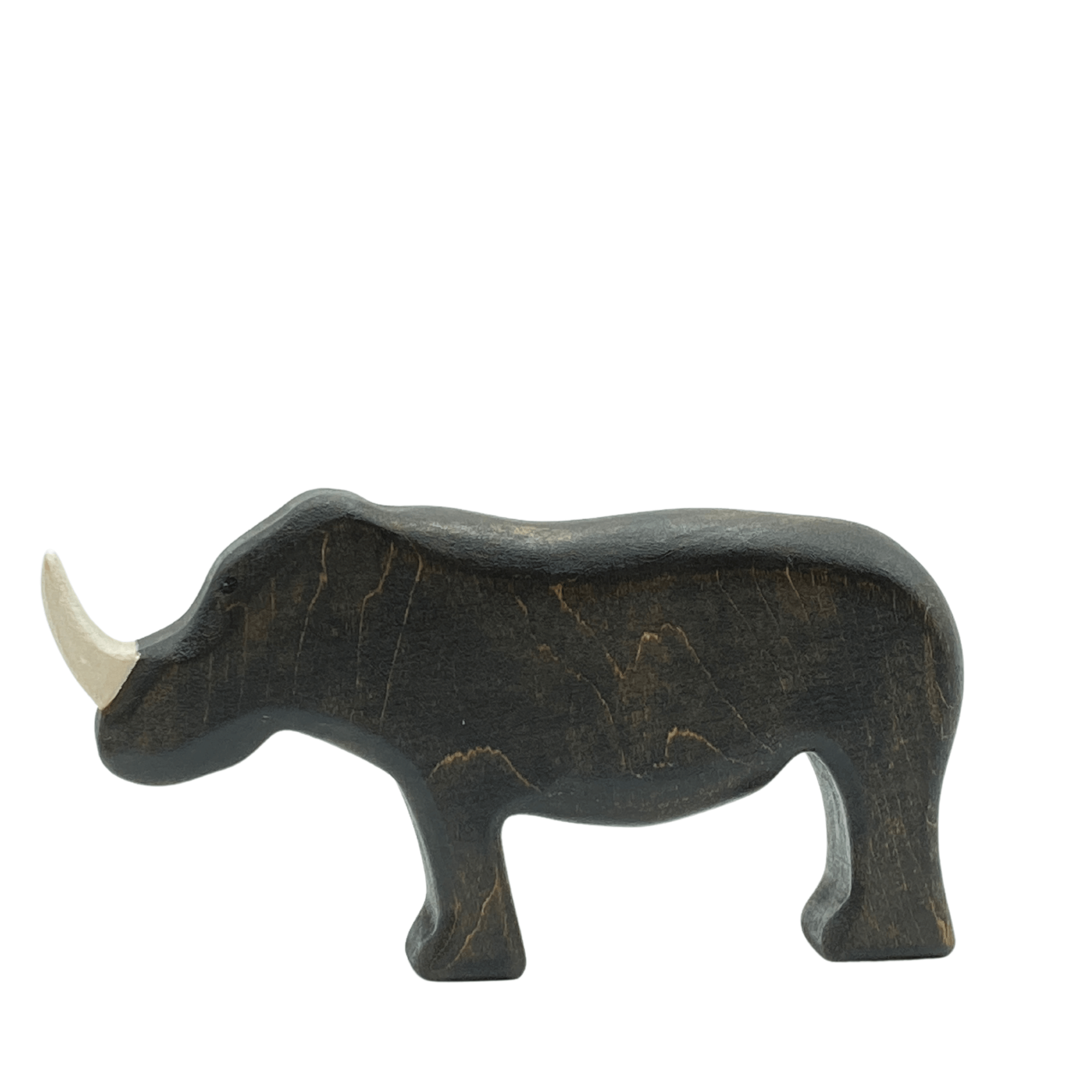 Forest Melody - Handmade Wooden Rhinoceros