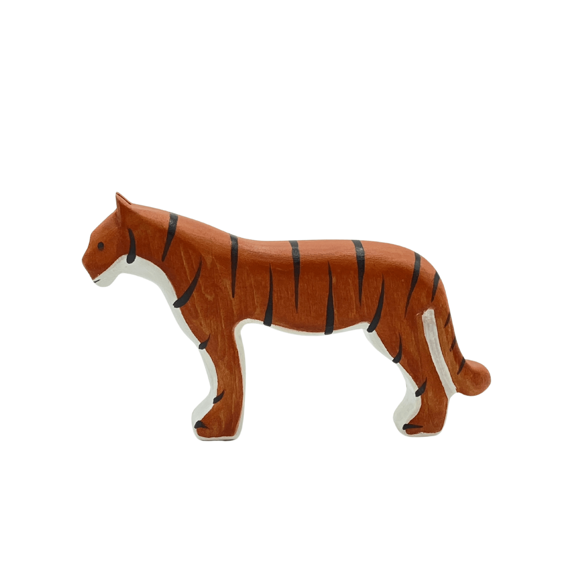Forest Melody - Handmade Wooden Tiger