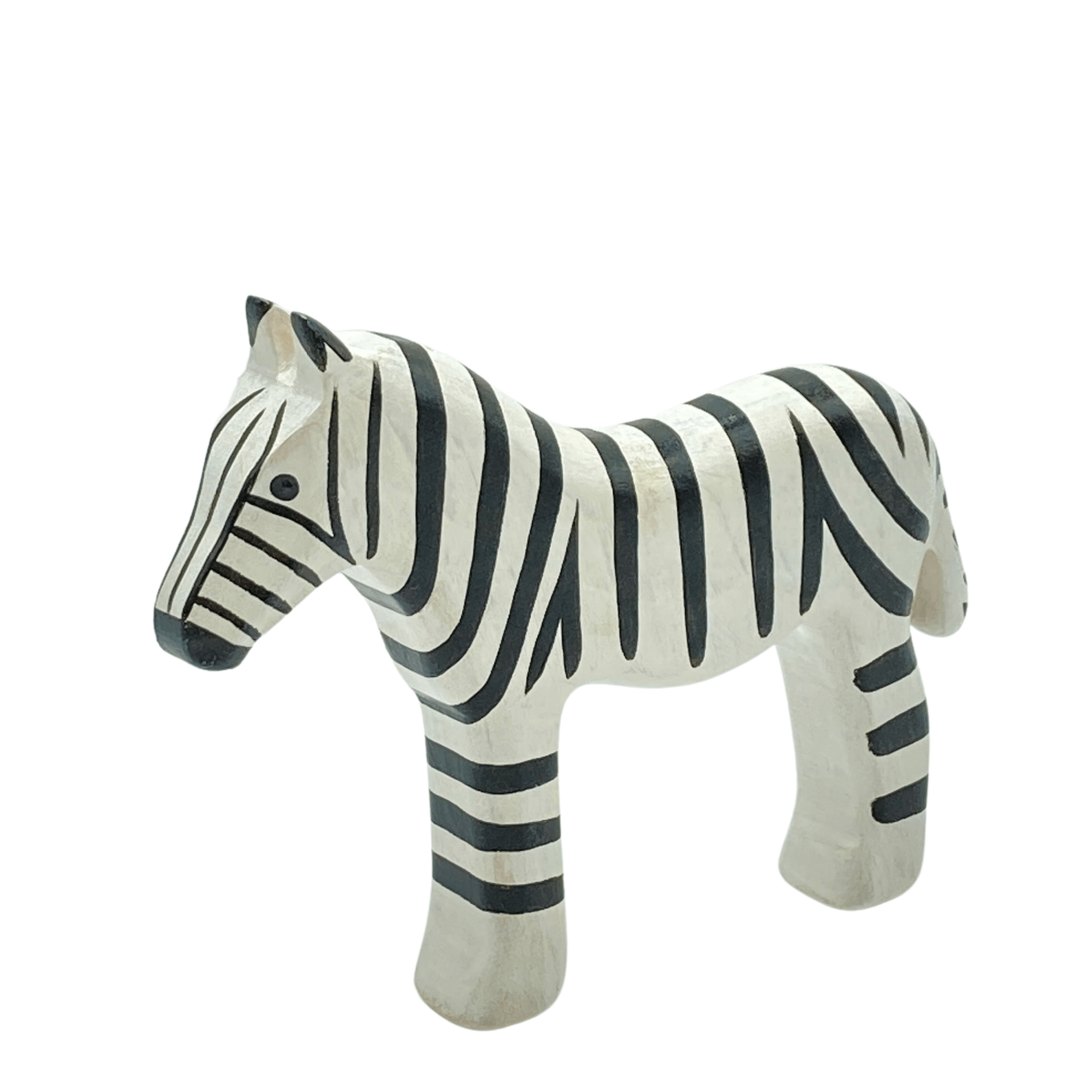 Forest Melody - Handmade Wooden Zebra