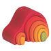 Gluckskafer - Arch House, Red Wooden Toys