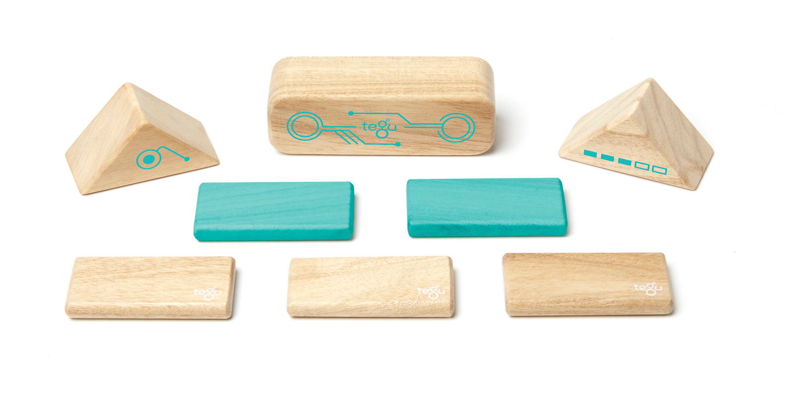 Tegu Robo Magnetic Wooden Block Set1