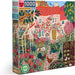 eeBoo Piece and Love English Cottage 1000 Piece Square Jigsaw Puzzle photo of box